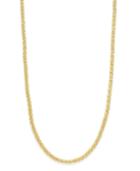 Giani Bernini 20 Sparkle Link Chain Necklace In Sterling Silver, Created For Macy's