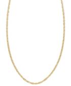 "14k Gold Necklace, 16-20"" Singapore Chain"