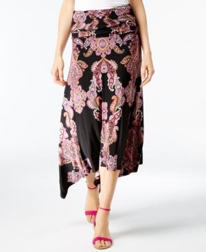Inc International Concepts Petite Convertible Printed Maxi Skirt, Only At Macy's