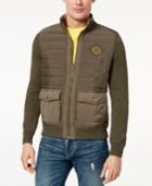 Tommy Hilfiger Men's Monument Quilted Sweater Jacket