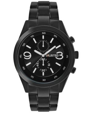 Unlisted Men's Black-tone Bracelet Watch 47mm 10024674