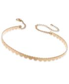 Thalia Sodi Rose Gold-tone Multi-heart Choker Necklace, Created For Macy's