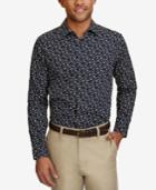 Nautica Men's Floral-print Cotton Shirt