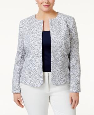 Tahari Asl Plus Size Lace Jacket