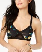 Volcom Lost Marbles V-neck Bikini Top Women's Swimsuit