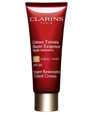 Clarins Super Restorative Tinted Cream Spf 20, 1.3 Oz.