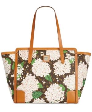 Dooney & Bourke Signature Hydrangea East West Shopper