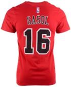 Adidas Men's Short-sleeve Pau Gasol Chicago Bulls Player T-shirt
