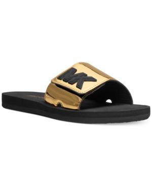 Michael Michael Kors Mk Shower Slide Sandals