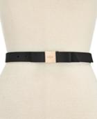 Kate Spade New York Smooth Leather Bow Belt