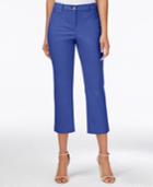 Charter Club Petite Straight-leg Cropped Pants, Only At Macy's