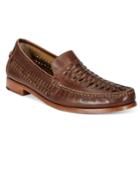 Johnston & Murphy Men's Danbury Woven Venetian Loafers Men's Shoes