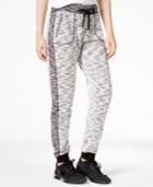 Material Girl Active Marled Contrast Jogger Pants, Only At Macy's