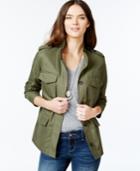 Lucky Brand Plaid Contrast Jacket