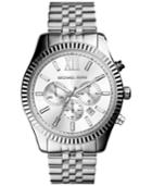 Michael Kors Men's Chronograph Lexington Stainless Steel Bracelet Watch 45mm Mk8405 - A Macy's Exclusive