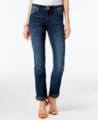 Inc International Concepts Rolled Straight-leg Jeans, Only At Macy's