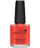 Creative Nail Design Vinylux Electric Orange Nail Polish