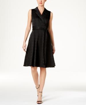 Tommy Hilfiger Faux-wrap A-line Dress