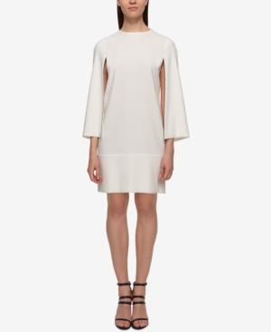 Dkny Piped Cape Shift Dress
