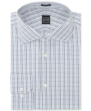 Ike Behar Ash Multi-check Dress Shirt