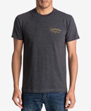 Quiksilver Men's Line Up & Down Logo-print T-shirt