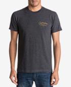 Quiksilver Men's Line Up & Down Logo-print T-shirt