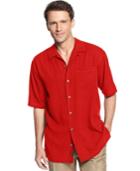 Tommy Bahama Short-sleeve Catalina Twill Shirt