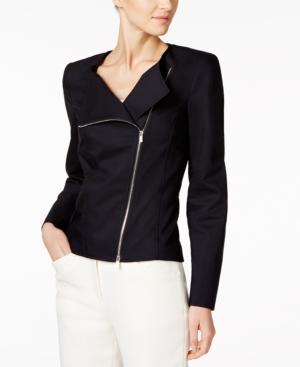 Calvin Klein Asymmetrical-zip Blazer
