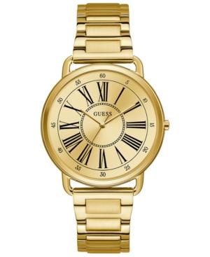 Guess Women's Gold-tone Stainless Steel Bracelet Watch 41mm