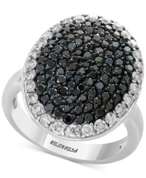 Effy Diamond Cluster Ring (1-3/8 Ct. T.w.) In 14k White Gold