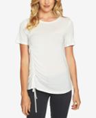 1.state Cinched Asymmetrical-hem Top