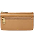 Fossil Preston Leather Flap Clutch