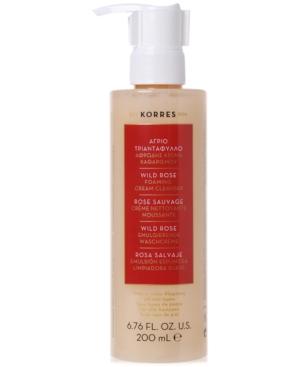 Korres Wild Rose Foaming Cream Cleanser, 200 Ml