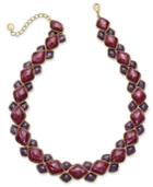 Charter Club Gold-tone Geometric Stone Collar Necklace, Only At Macy's
