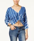 American Rag Tie-dyed Drawstring Top, Created For Macy's