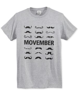 Msa Apparel Men's Movember 'stache T-shirt