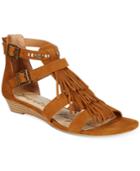 American Rag Leah Demi-wedge Fringe Gladiator Sandals, Only At Macy's Women's Shoes