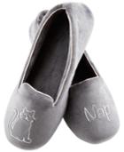 Isotoner Signature Women's Velour Conversational Slippers With Memory Foam