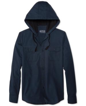 American Rag Ian Hooded Shirt