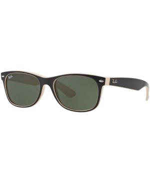 Ray-ban Polarized New Wayfarer Sunglasses, Rb2132 52