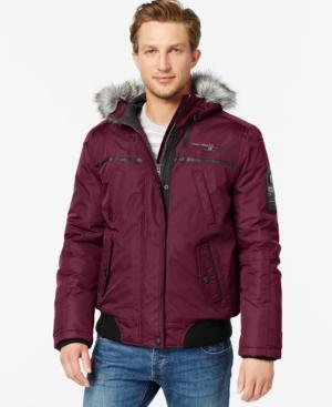 Point Zero Hooded Bomber Jacket