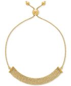 Multi-bead Bolo Bracelet In 10k Gold