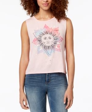 Rebellious One Juniors Graphic Tank Top