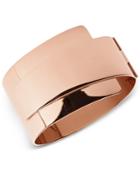 Skagen Sea Glass Rose Gold-tone Stainless Steel Hinged Cuff Bracelet Skj0789