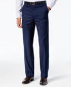 Sean John Men's Classic-fit Stretch High Blue Glen Plaid Suit Pants