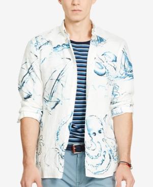 Polo Ralph Lauren Men's Nautical Sport Linen Shirt