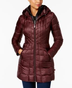 Bernardo Hooded Packable Puffer Coat