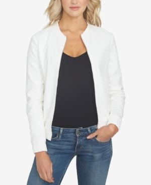 1.state Lace Bomber Jacket