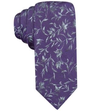 Ryan Seacrest Distinction Melrose Vine Slim Tie, Only At Macy's