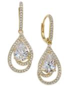 Danori Gold-tone Cubic Zirconia Drop Earrings, Only At Macy's